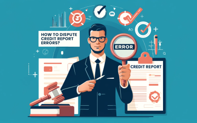 How to Dispute Credit Report Errors?