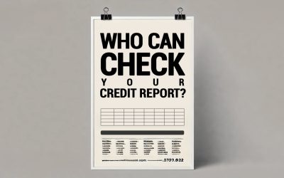 Who Can Check Your Credit Report? 