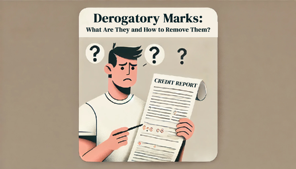 Derogatory Marks: What Are They and How to Remove Them? 